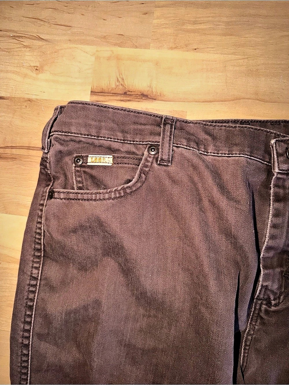 Vintage Lee Faded Brown Jeans